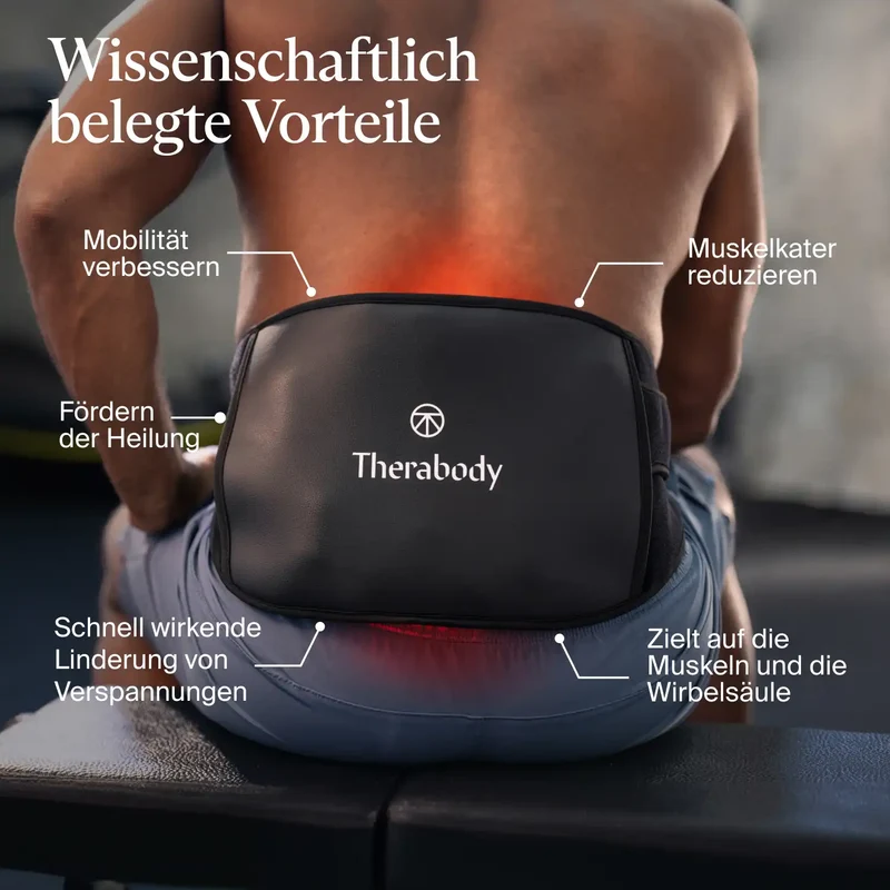 ThermBack LED Wärmegürtel Rückenbandage