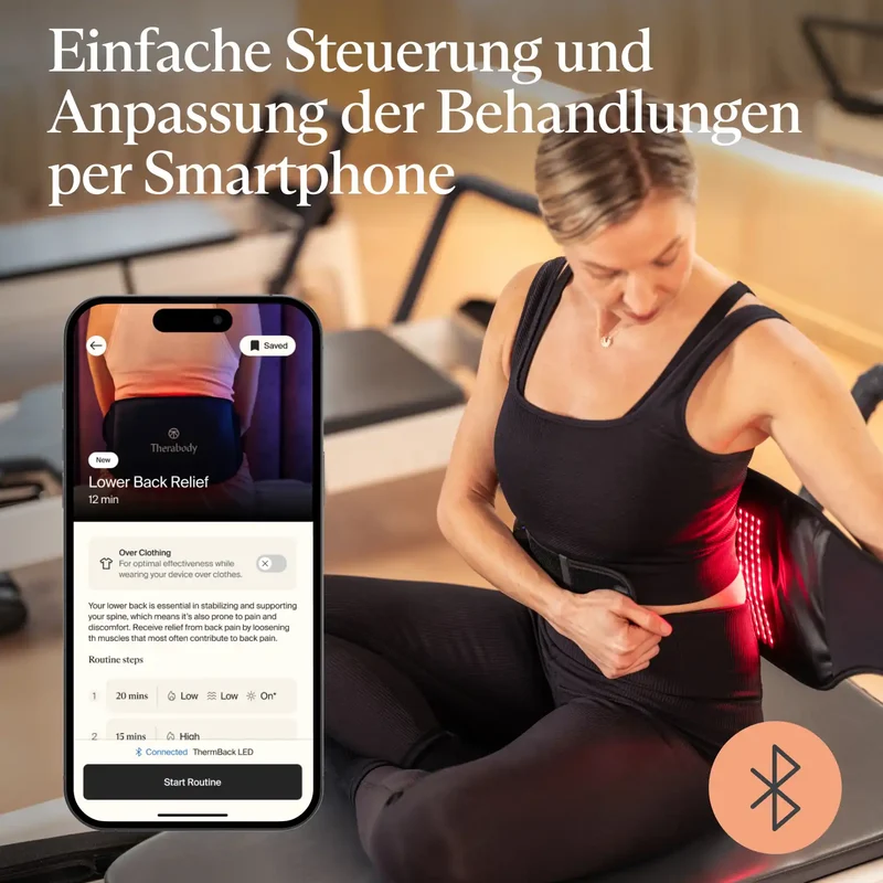 ThermBack LED Wärmegürtel Rückenbandage