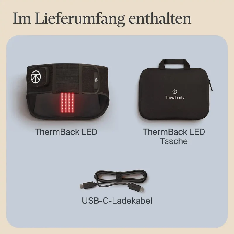ThermBack LED Wärmegürtel Rückenbandage
