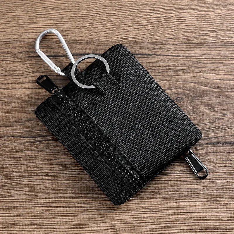 Kompakte Reißverschluss-Kartenhalter-Tasche