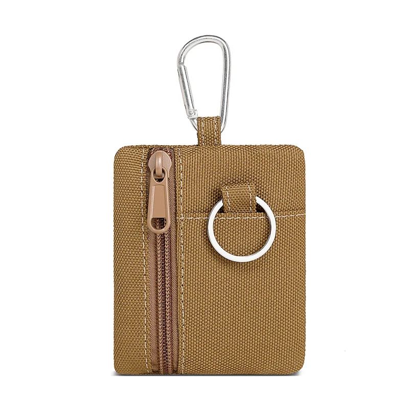 Kompakte Reißverschluss-Kartenhalter-Tasche