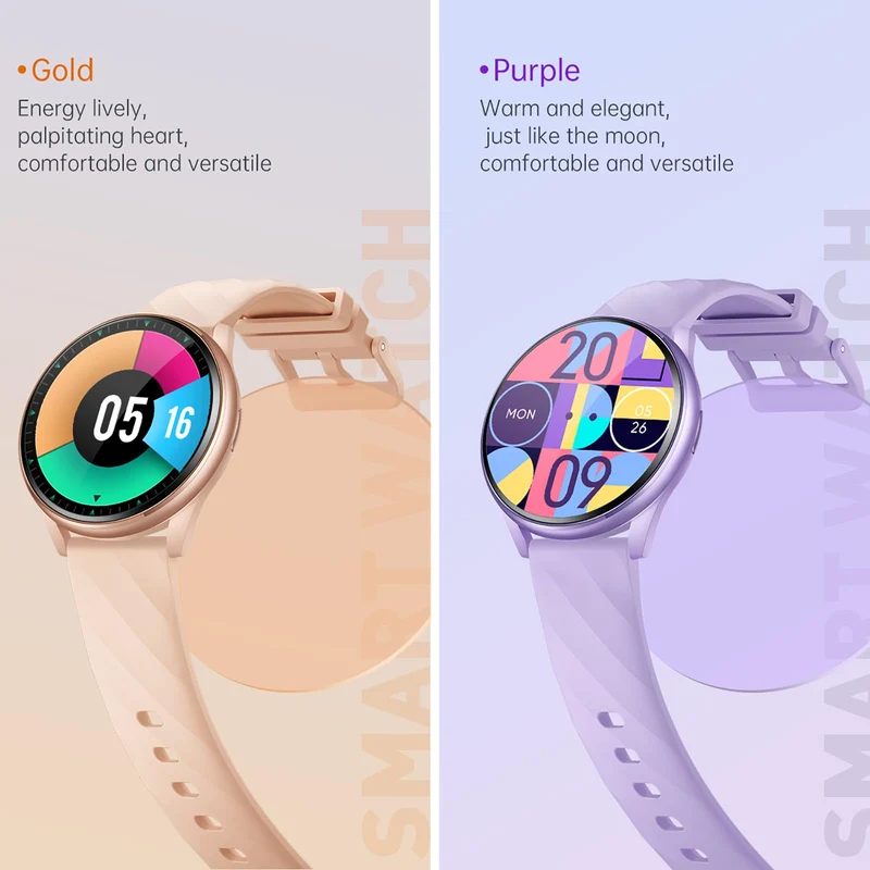 Smart Watch for Men Women Make/Answer Calls Reloj Inteligente with Heart Rate/Sleep Monitor/100+ Sport Modes/Pedometer Smartwatch for Android Phones
