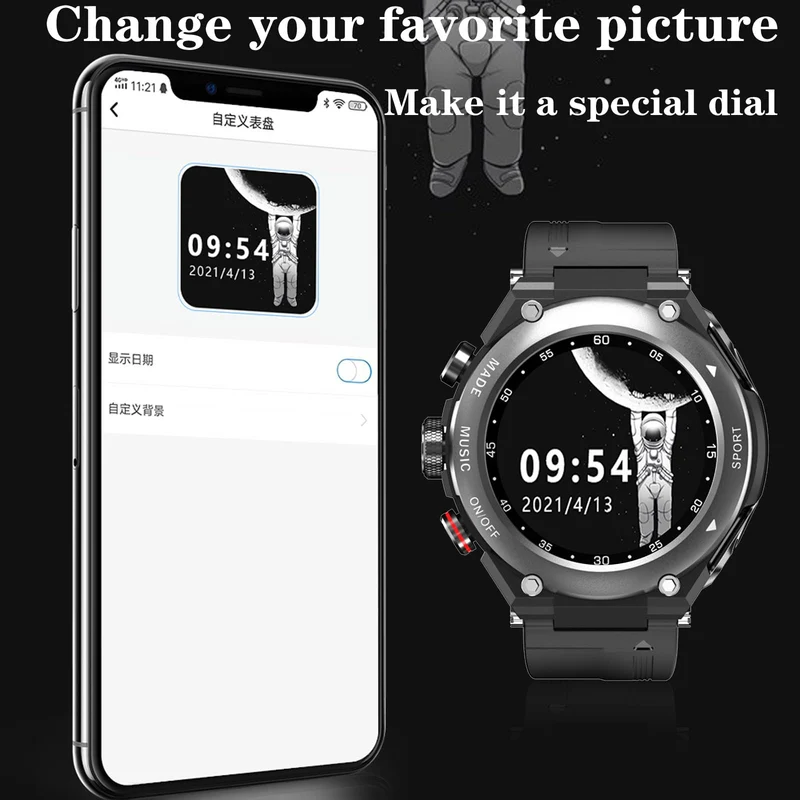 Smart Watch with Earbuds Inside, 2 in 1 Touch Smartwatch Bluetooth Earphones Combo TWS Wireless Headset Speaker Local MP3 Music Player Bluetooth Call Activity Tracker