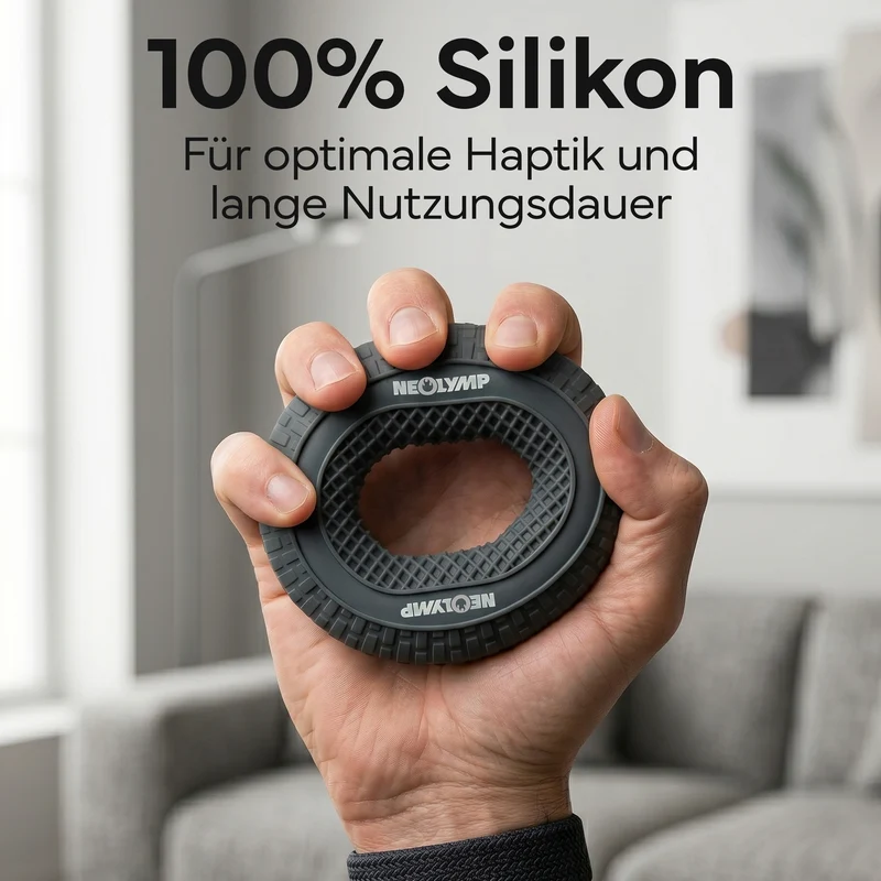 Handtrainer-Ringe aus Silikon | 3er-Set