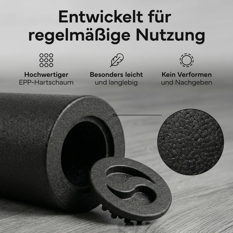 5-teiliges Faszienrollen Set