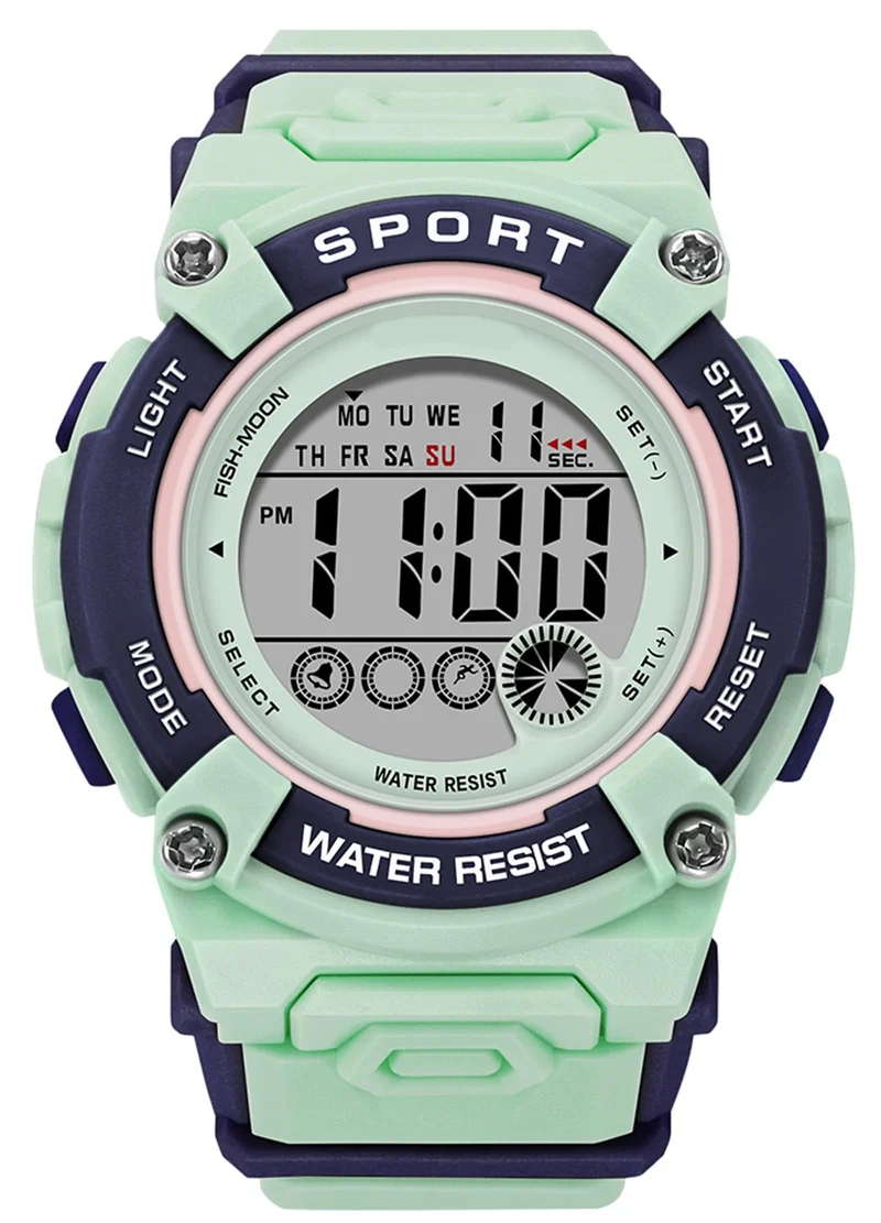 Findtime Watch Women Ladies Fashion SportsWatch for Women Multi-Function Digital Watch Chronograph Waterproof Shockproof Alarm Clock Easy Read Stylish Color LED Backlight Birthdays Gift
