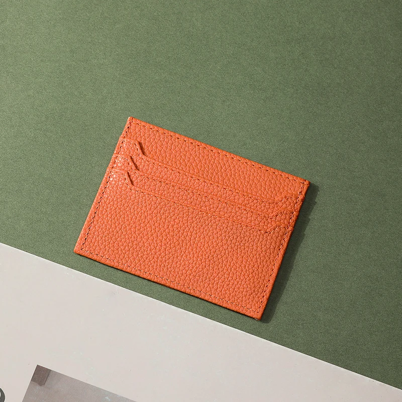 RFID-blockierendes Leder Kartenetui