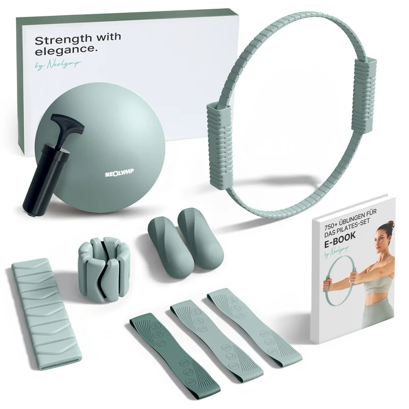 Pilates Komplett-Set Premium - mit Geschenkbox