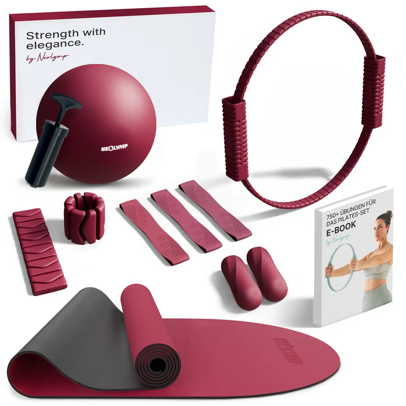 Pilates Komplett-Set Premium - mit Geschenkbox