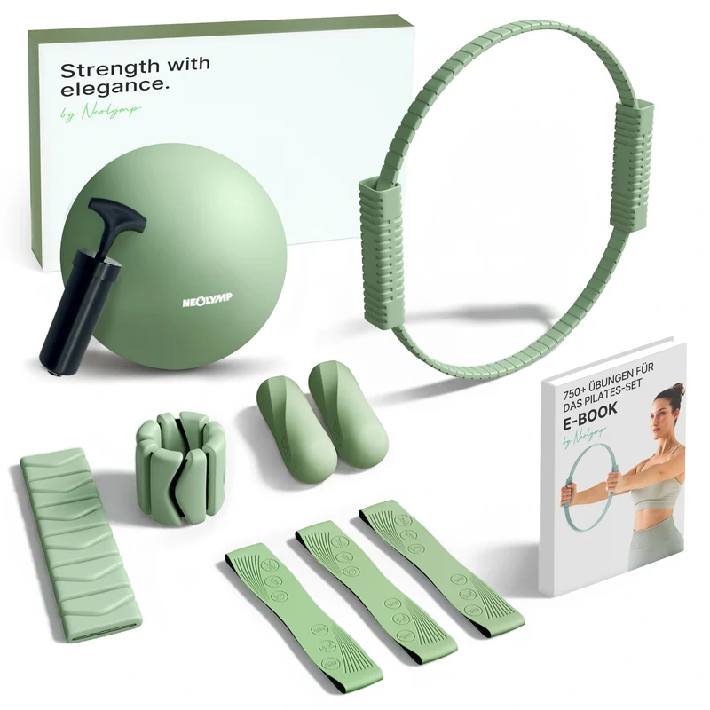 Pilates Komplett-Set Premium - mit Geschenkbox
