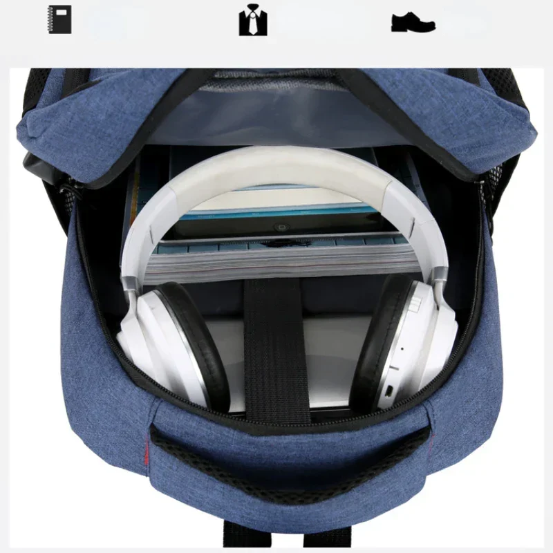 Raymond Wasserdichter Herren-Rucksack Ultraleicht mit USB-Anschluss