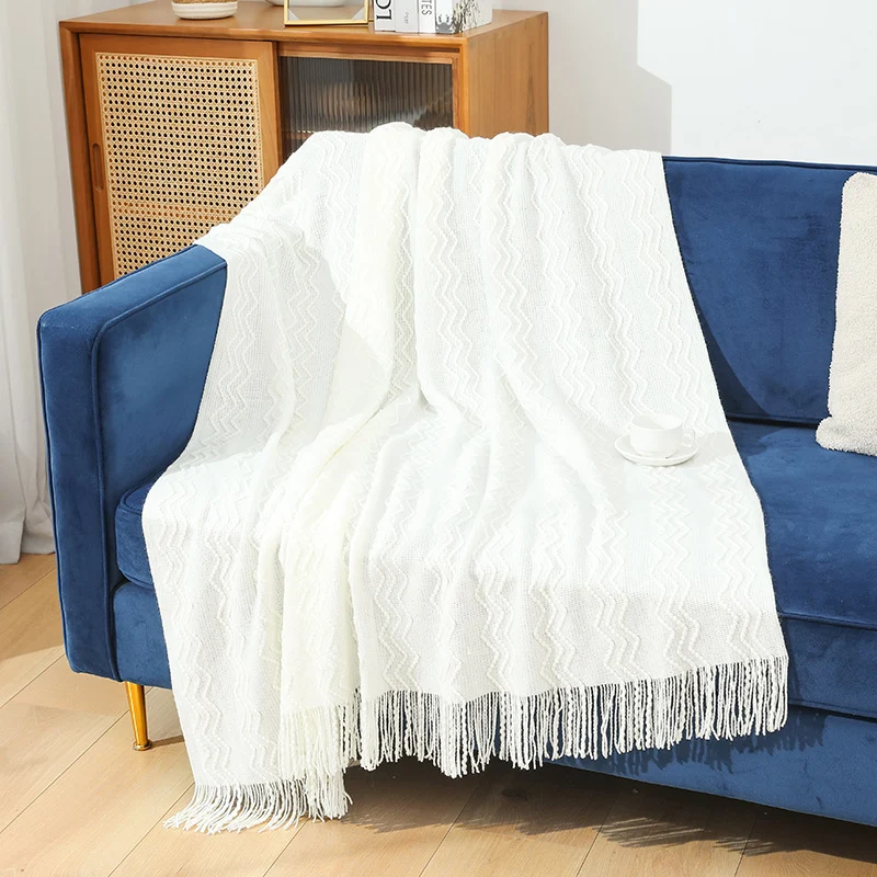 Haus Dekoratives Strickdecke