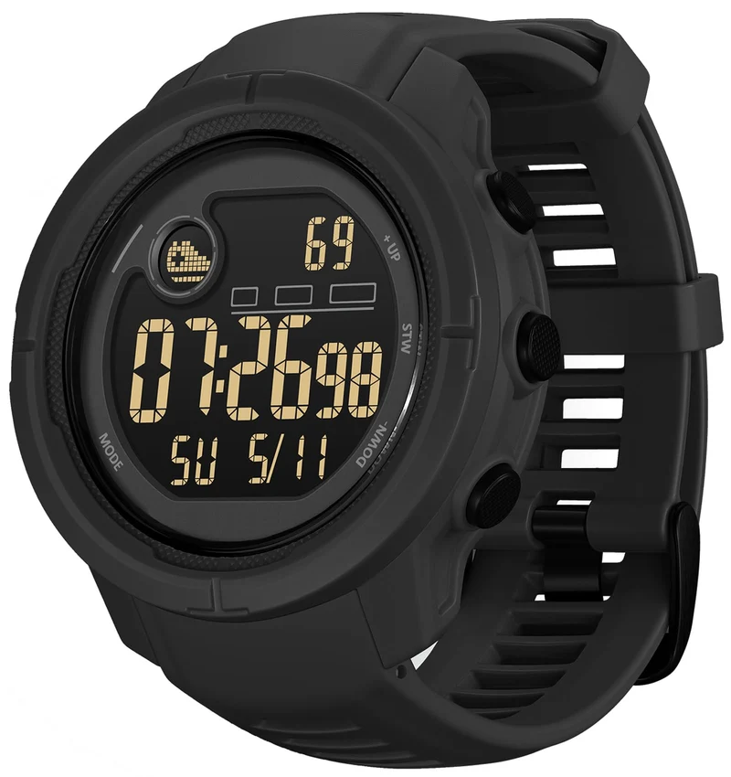 Smart Watches for Men Pedometer Step Counter Digital Military Watch Fitness Tracker for Women Heart Rate Monitor Sleep Tracker Running Outdoor Sport Waterproof Watches