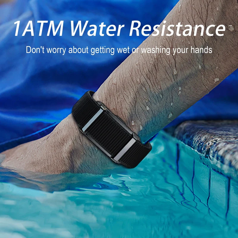 Smart Bracelet for Men Women Fitness Tracker Health Wristband Heart Rate Monitor Sleep Tracker Step Counter Pedometer Waterproof Wearable Activity Tracker, Free App