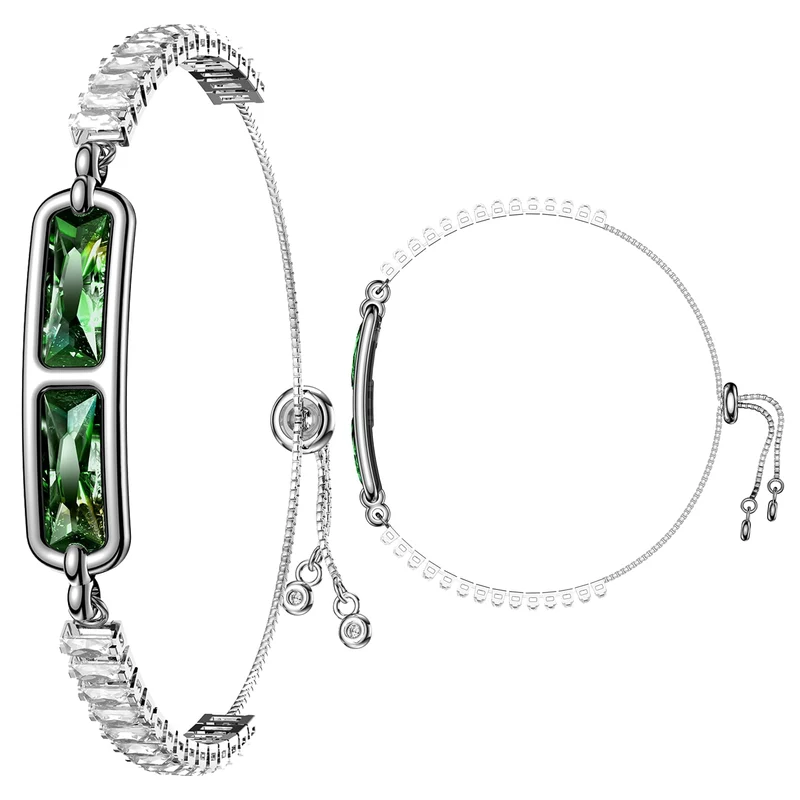 Smart Bracelet for Women Fitness Tracker Jewelry Fitness Bracelet Smart Band with Sleep Tracker Heart Rate Monitor Diamond for Android iOS