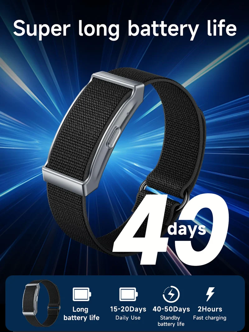 Smart Bracelet for Men Women Wearable Fitness Smart Wristband Heart Rate/Sleep Tracker/Pedometer/Call Reminder Multiple Sport Modes IP68 Waterproof Activity Tracker with 2 PCS Bands