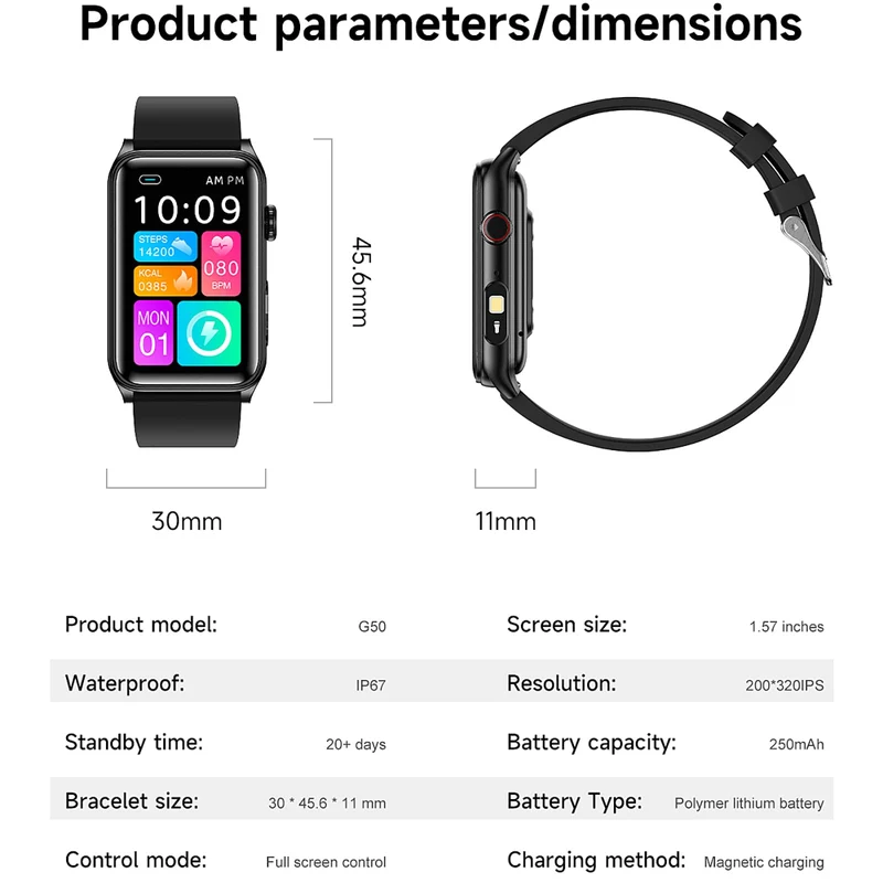 Fitness Tracker Smart Watch with LED Flashlight Bluetooth Call Sleep Monitor Step Calorie Counter Pedometer Activity Sport Watches for Women Men