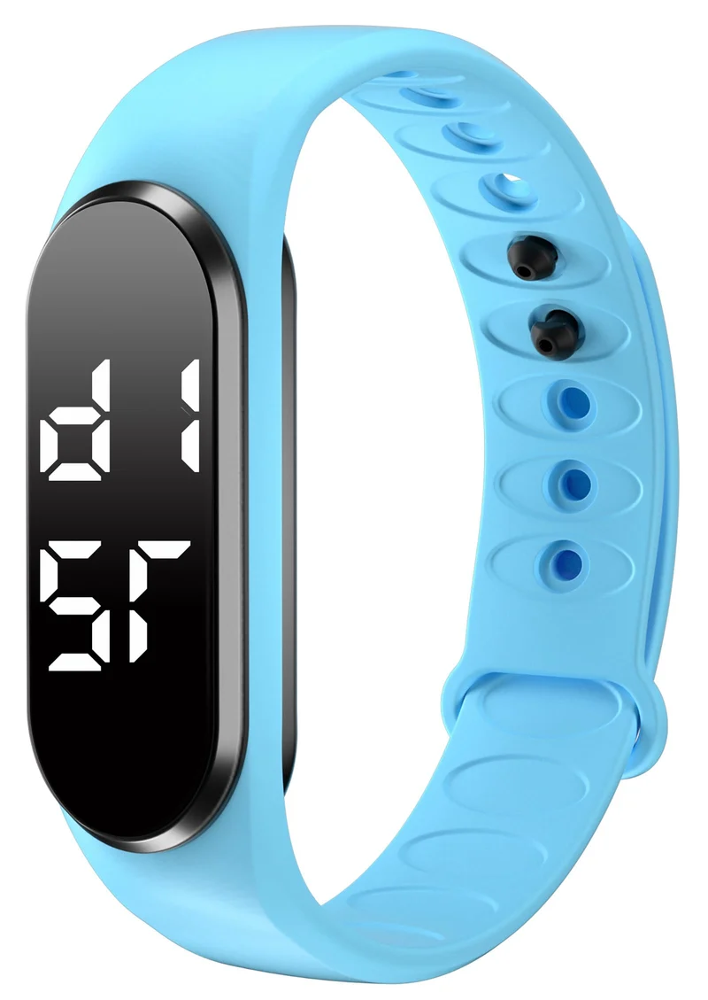 Non-Bluetooth Fitness Tracker Pedometer Watch Step Counter Calorie Vibrate Alarm Fitness Watch IP65 Water Resistance Sports Digital Watch