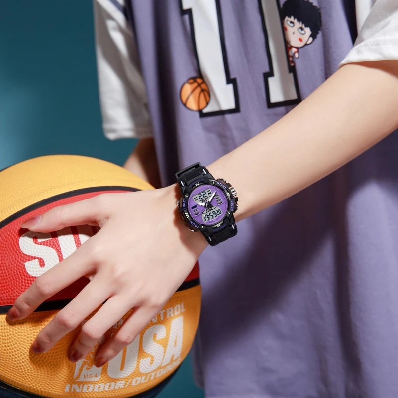 Findtime Womens Digital Watch Sports Waterproof Military Watches for Women Tactical Ladies Analog Watch Alarm Stopwatch Calendar