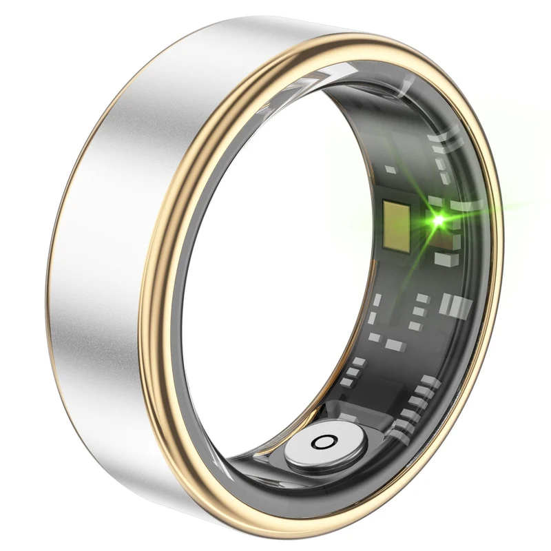Smart Ring Health Rings Activity Tracker Heart Rate Sleep Monitor Pedometer Step Counter Exercise Fashion Fitness Smart Rings for Android iOS Phones