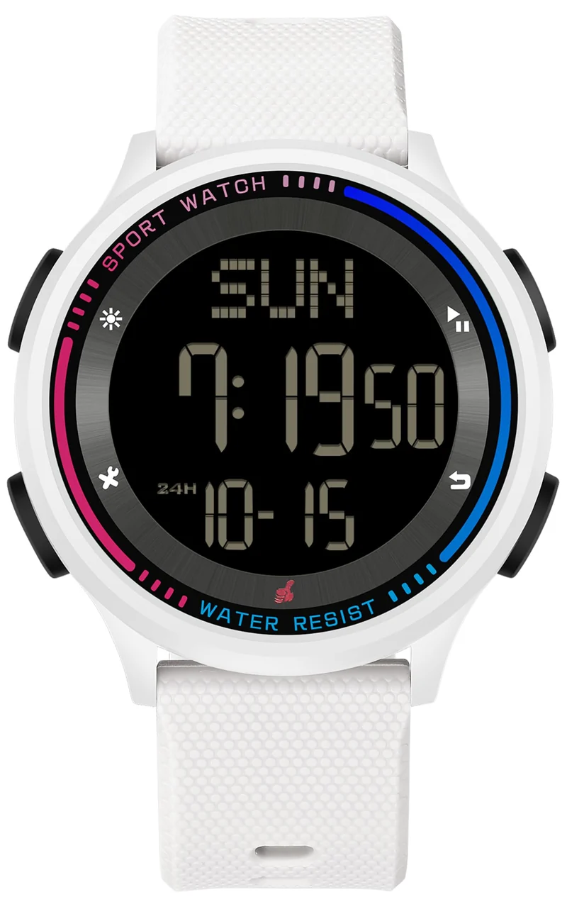 Findtime Sports Watches for Men Digital Waterproof Watch Alarm Clock Stopwatch Countdown Calendar Tactical Mens Watch Running Outdoor Relojes para Hombres Hiking Dual Time