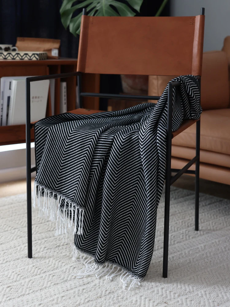 Modern Chevron Muster Wurfdecke
