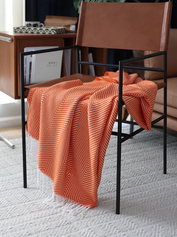 Modern Chevron Muster Wurfdecke