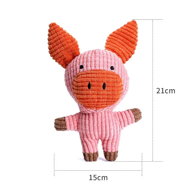 Robustes Hundespielzeug aus Plüsch | Bissfestes und langlebiges Design | Mehrere Modelle