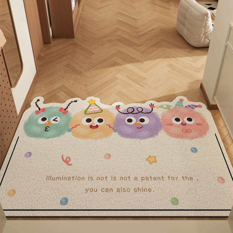 Niedliche Cartoon Katze Fußmatte