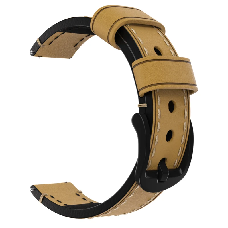 Zenwatch Venice Pro Echtes Lederarmband (Braun)