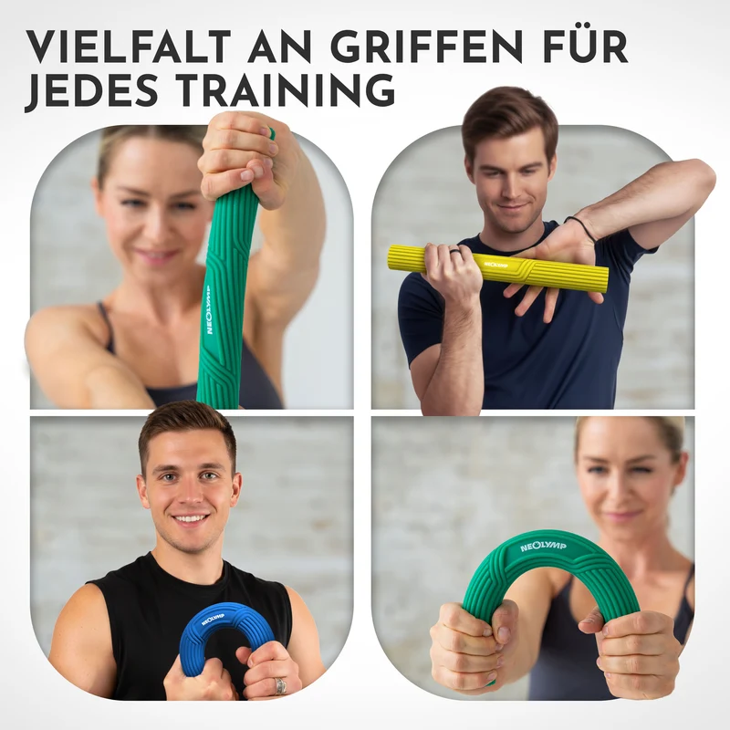 Flexbar Trainingsstab Handkraft-Trainer (4er Set)