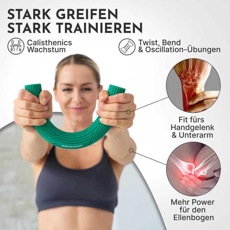 Flexbar Trainingsstab Handkraft-Trainer (4er Set)