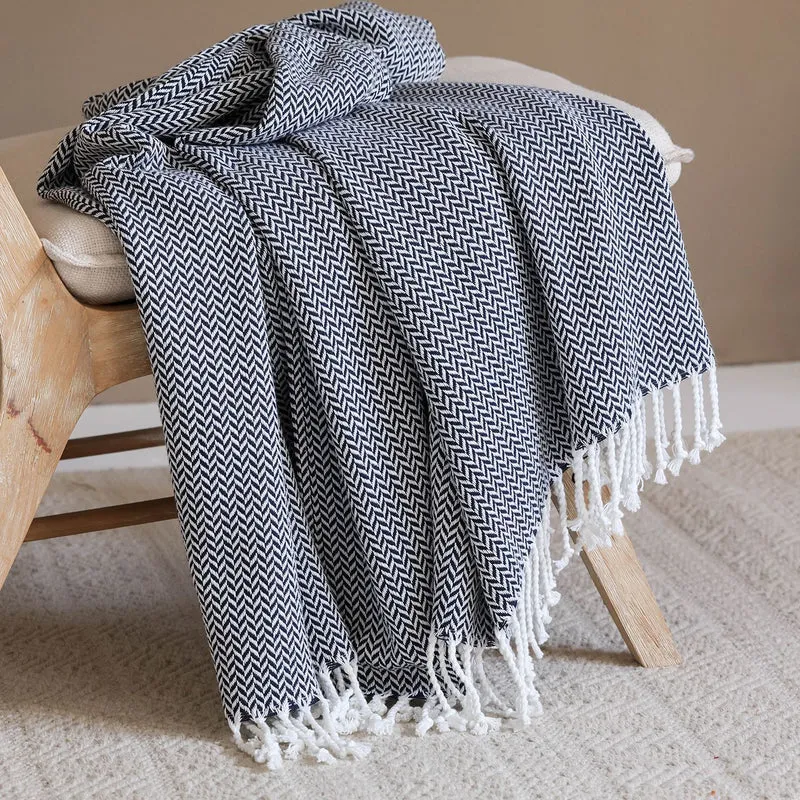 Stylische Gewebte Decke