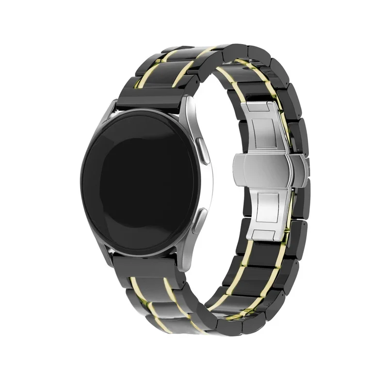 Huawei Watch GT 7 - 41mm Keramik Gliederarmband (Schwarz/Gold)