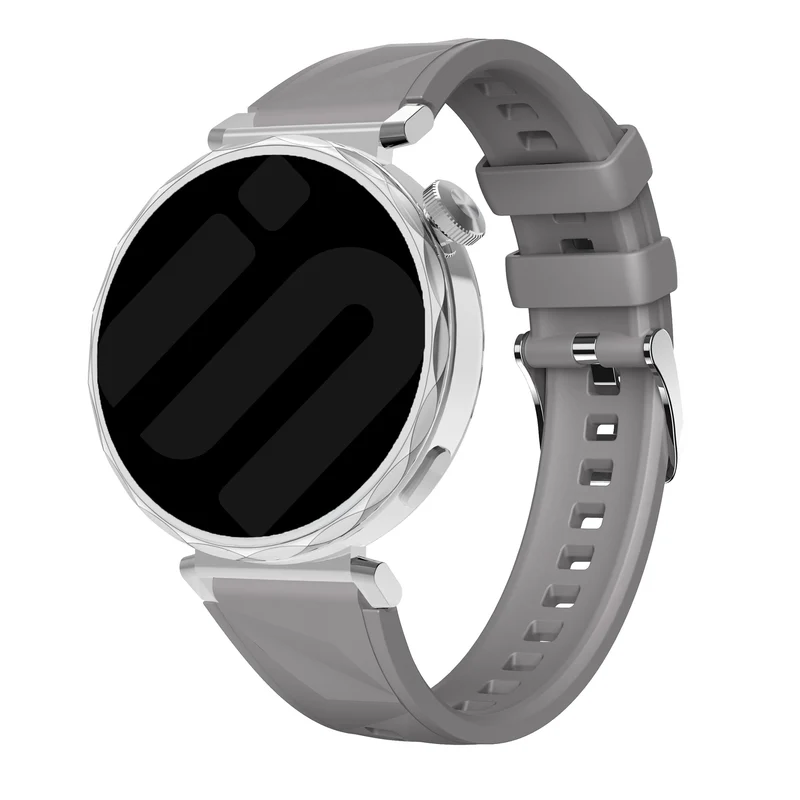 Zenwatch Venice Pro 2 Premium Silikonarmband (Grau)