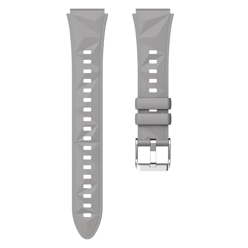 Zenwatch Venice Pro 2 Premium Silikonarmband (Grau)