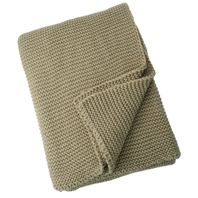 Gemütliche Strickdecke