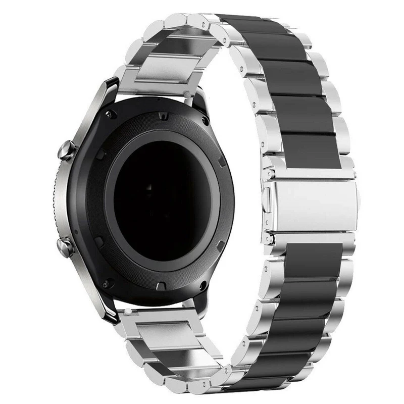 Zenwatch Venice Pro 2 Stahlarmband (Silber/Schwarz)