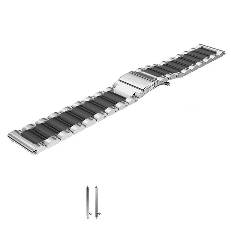 Zenwatch Venice Pro 2 Stahlarmband (Silber/Schwarz)