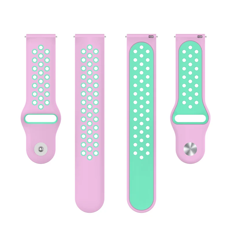 Zenwatch Venice Pro Sportarmband (Rosa/Aqua)