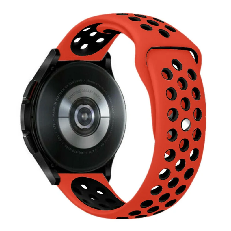 Zenwatch Venice Pro Sportarmband (Rot/Schwarz)
