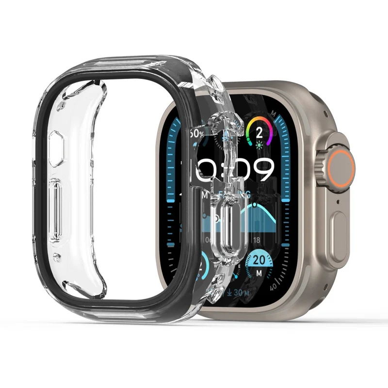 Weich Apple Watch Ultra / Apple Watch Ultra 2 Silikon Hülle