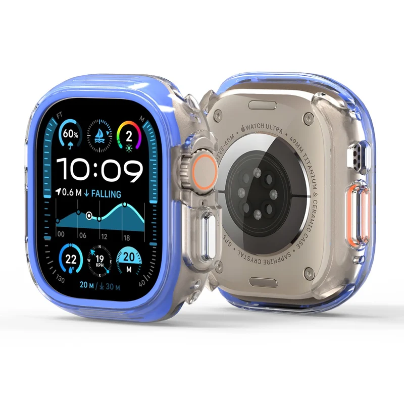 Weich Apple Watch Ultra / Apple Watch Ultra 2 Silikon Hülle
