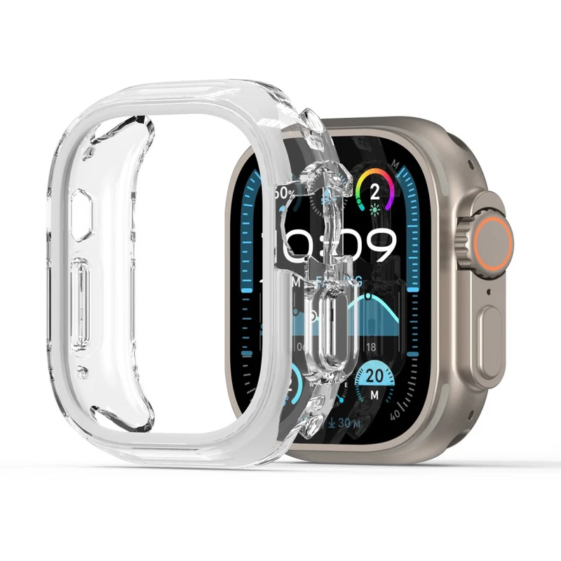 Weich Apple Watch Ultra / Apple Watch Ultra 2 Silikon Hülle