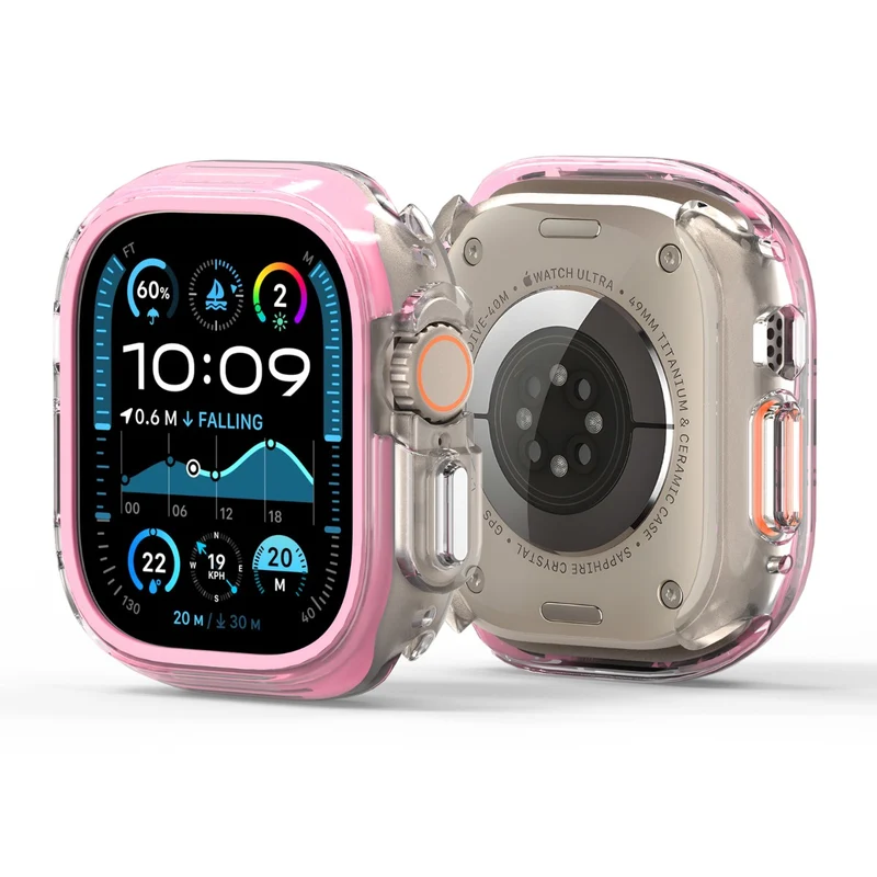 Weich Apple Watch Ultra / Apple Watch Ultra 2 Silikon Hülle