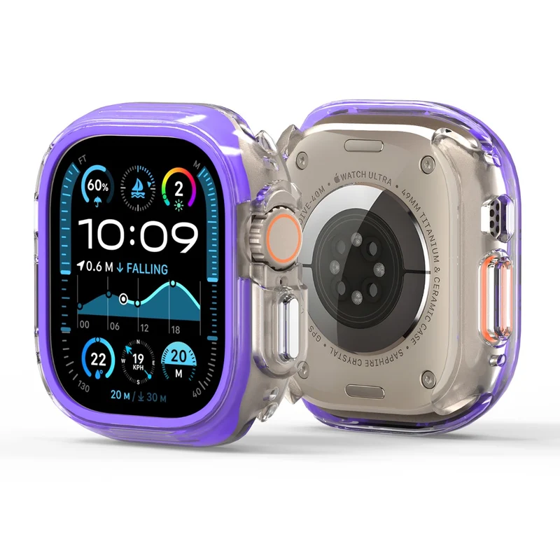 Weich Apple Watch Ultra / Apple Watch Ultra 2 Silikon Hülle