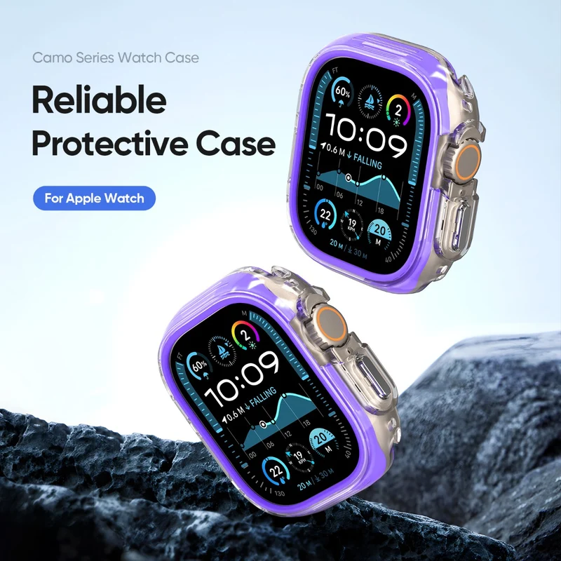 Weich Apple Watch Ultra / Apple Watch Ultra 2 Silikon Hülle