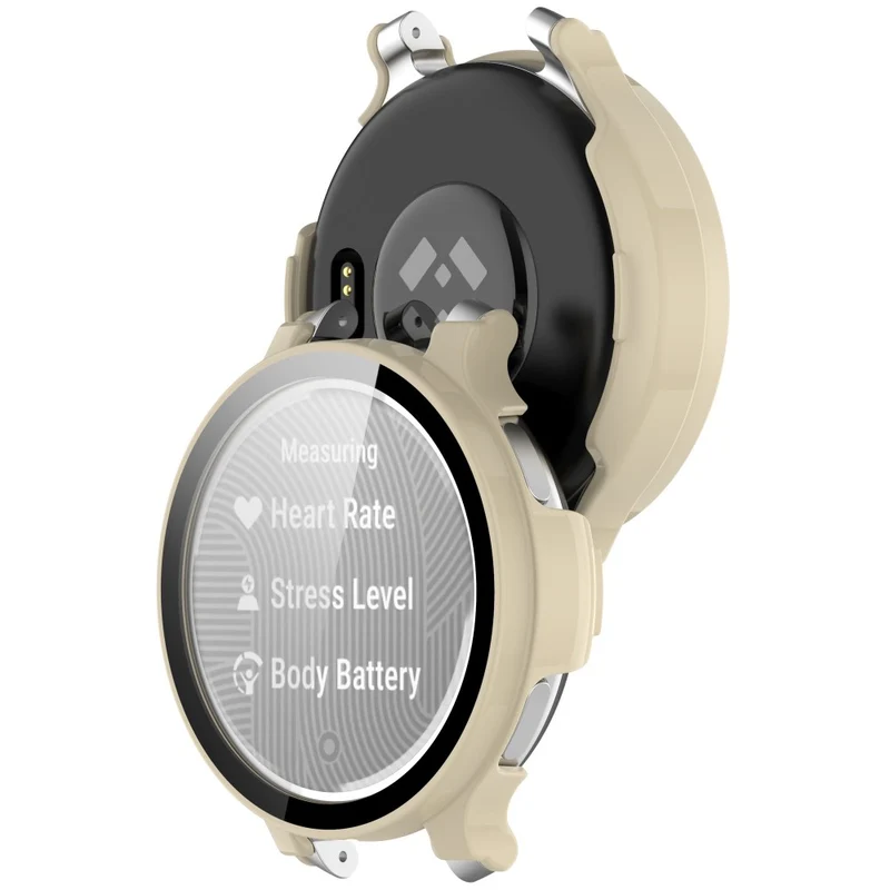 Weich Garmin Lily 2 Active Hülle mit Displayschutz in Glas und Silikon
