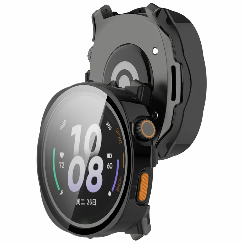 Süß Xiaomi Watch S4 Hülle mit Displayschutz in Glas und Silikon
