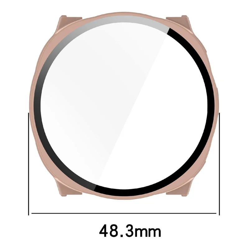 Süß Xiaomi Watch S4 Hülle mit Displayschutz in Glas und Silikon